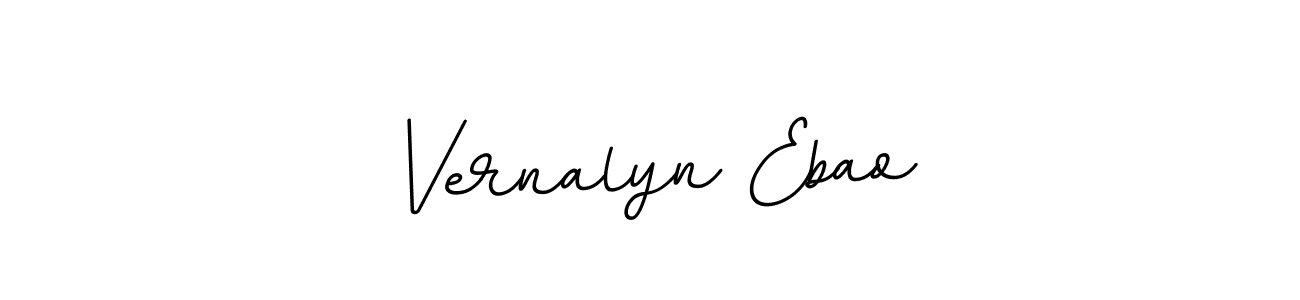 BallpointsItalic-DORy9 is a professional signature style that is perfect for those who want to add a touch of class to their signature. It is also a great choice for those who want to make their signature more unique. Get Vernalyn Ebao name to fancy signature for free. Vernalyn Ebao signature style 11 images and pictures png