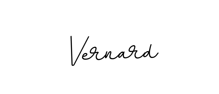You should practise on your own different ways (BallpointsItalic-DORy9) to write your name (Vernard) in signature. don't let someone else do it for you. Vernard signature style 11 images and pictures png