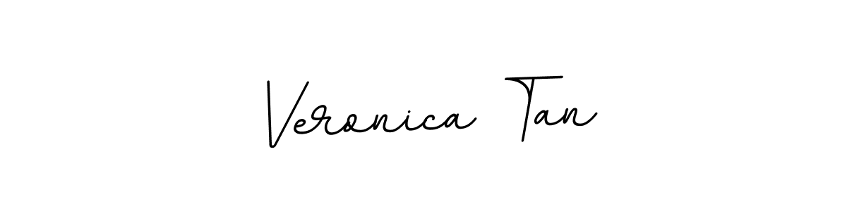 Create a beautiful signature design for name Veronica Tan. With this signature (BallpointsItalic-DORy9) fonts, you can make a handwritten signature for free. Veronica Tan signature style 11 images and pictures png