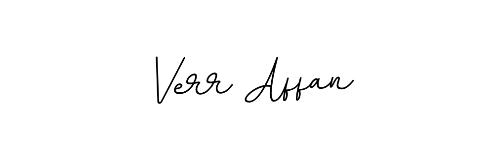 It looks lik you need a new signature style for name Verr Affan. Design unique handwritten (BallpointsItalic-DORy9) signature with our free signature maker in just a few clicks. Verr Affan signature style 11 images and pictures png