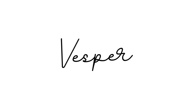 You should practise on your own different ways (BallpointsItalic-DORy9) to write your name (Vesper) in signature. don't let someone else do it for you. Vesper signature style 11 images and pictures png