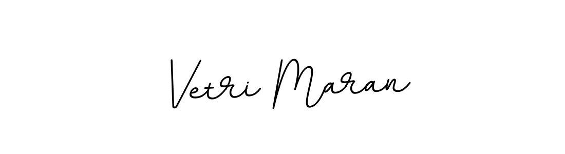 Use a signature maker to create a handwritten signature online. With this signature software, you can design (BallpointsItalic-DORy9) your own signature for name Vetri Maran. Vetri Maran signature style 11 images and pictures png