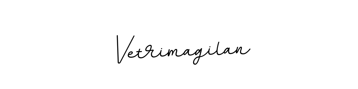 Design your own signature with our free online signature maker. With this signature software, you can create a handwritten (BallpointsItalic-DORy9) signature for name Vetrimagilan. Vetrimagilan signature style 11 images and pictures png