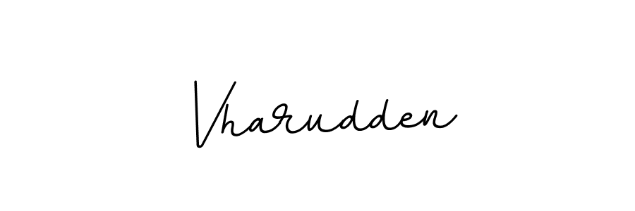 How to Draw Vharudden signature style? BallpointsItalic-DORy9 is a latest design signature styles for name Vharudden. Vharudden signature style 11 images and pictures png