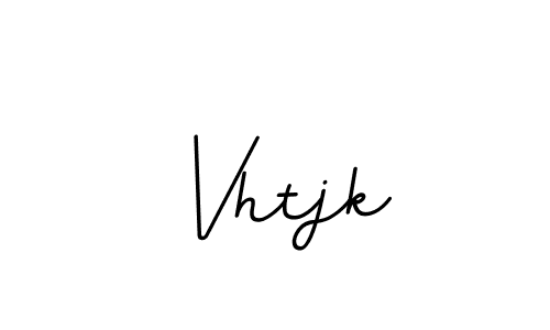 Design your own signature with our free online signature maker. With this signature software, you can create a handwritten (BallpointsItalic-DORy9) signature for name Vhtjk. Vhtjk signature style 11 images and pictures png