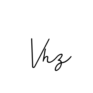 How to make Vhz signature? BallpointsItalic-DORy9 is a professional autograph style. Create handwritten signature for Vhz name. Vhz signature style 11 images and pictures png