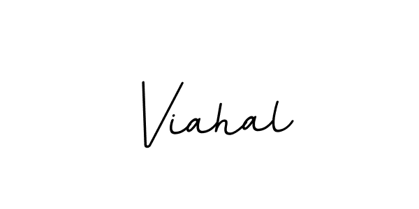 Create a beautiful signature design for name Viahal. With this signature (BallpointsItalic-DORy9) fonts, you can make a handwritten signature for free. Viahal signature style 11 images and pictures png