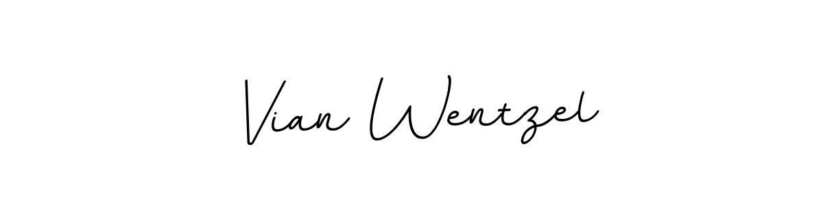 Make a beautiful signature design for name Vian Wentzel. Use this online signature maker to create a handwritten signature for free. Vian Wentzel signature style 11 images and pictures png