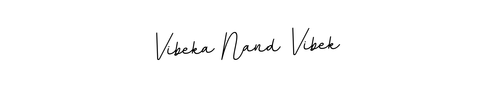 Make a beautiful signature design for name Vibeka Nand Vibek. Use this online signature maker to create a handwritten signature for free. Vibeka Nand Vibek signature style 11 images and pictures png
