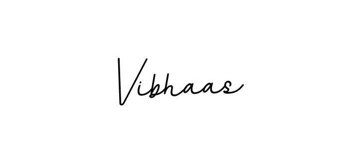 Make a beautiful signature design for name Vibhaas. With this signature (BallpointsItalic-DORy9) style, you can create a handwritten signature for free. Vibhaas signature style 11 images and pictures png