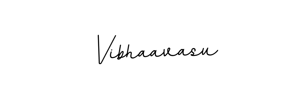 Make a beautiful signature design for name Vibhaavasu. With this signature (BallpointsItalic-DORy9) style, you can create a handwritten signature for free. Vibhaavasu signature style 11 images and pictures png