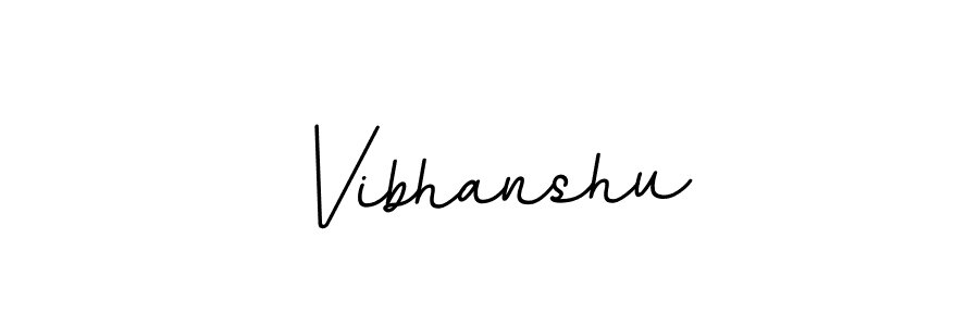 It looks lik you need a new signature style for name Vibhanshu. Design unique handwritten (BallpointsItalic-DORy9) signature with our free signature maker in just a few clicks. Vibhanshu signature style 11 images and pictures png