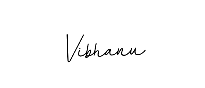How to make Vibhanu signature? BallpointsItalic-DORy9 is a professional autograph style. Create handwritten signature for Vibhanu name. Vibhanu signature style 11 images and pictures png