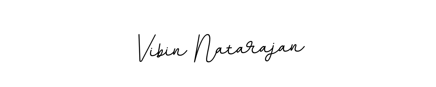 Vibin Natarajan stylish signature style. Best Handwritten Sign (BallpointsItalic-DORy9) for my name. Handwritten Signature Collection Ideas for my name Vibin Natarajan. Vibin Natarajan signature style 11 images and pictures png