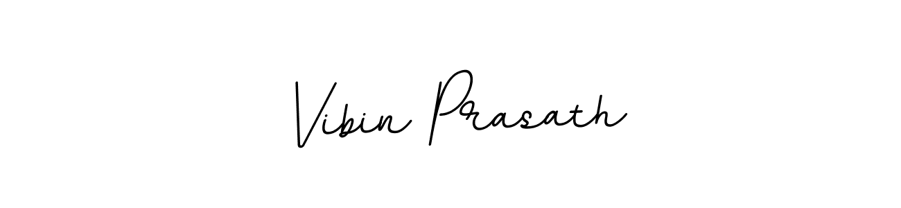 Vibin Prasath stylish signature style. Best Handwritten Sign (BallpointsItalic-DORy9) for my name. Handwritten Signature Collection Ideas for my name Vibin Prasath. Vibin Prasath signature style 11 images and pictures png