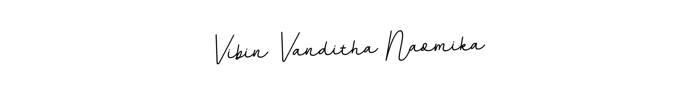 Similarly BallpointsItalic-DORy9 is the best handwritten signature design. Signature creator online .You can use it as an online autograph creator for name Vibin Vanditha Naomika. Vibin Vanditha Naomika signature style 11 images and pictures png