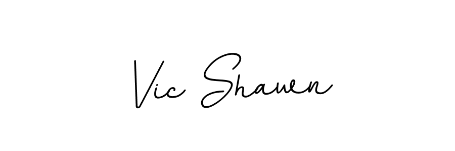 Make a beautiful signature design for name Vic Shawn. Use this online signature maker to create a handwritten signature for free. Vic Shawn signature style 11 images and pictures png