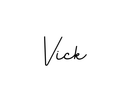 It looks lik you need a new signature style for name Vick. Design unique handwritten (BallpointsItalic-DORy9) signature with our free signature maker in just a few clicks. Vick signature style 11 images and pictures png