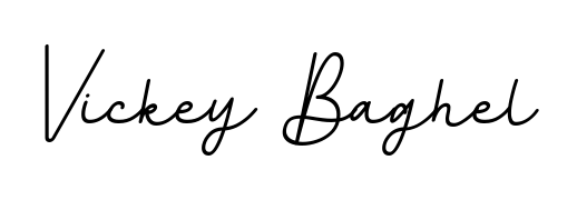 Generate high-definition signature styles for Vickey Baghel. The BallpointsItalic-DORy9 typeface ensures crisp legibility and sophisticated design. Vickey Baghel signature style 11 images and pictures png