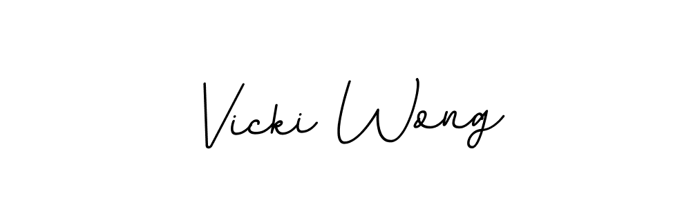 BallpointsItalic-DORy9 is a professional signature style that is perfect for those who want to add a touch of class to their signature. It is also a great choice for those who want to make their signature more unique. Get Vicki Wong name to fancy signature for free. Vicki Wong signature style 11 images and pictures png