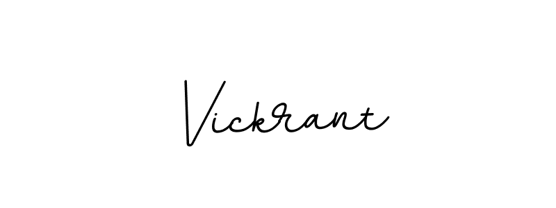 How to make Vickrant signature? BallpointsItalic-DORy9 is a professional autograph style. Create handwritten signature for Vickrant name. Vickrant signature style 11 images and pictures png