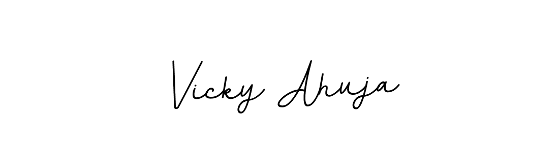 Make a beautiful signature design for name Vicky Ahuja. Use this online signature maker to create a handwritten signature for free. Vicky Ahuja signature style 11 images and pictures png