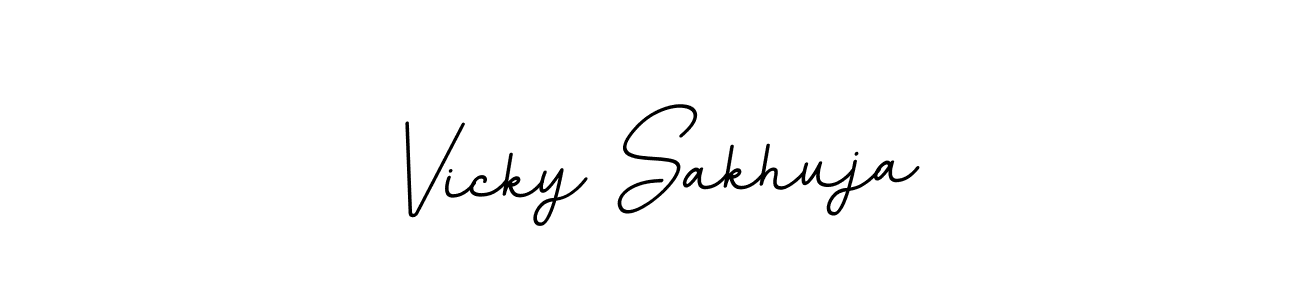 It looks lik you need a new signature style for name Vicky Sakhuja. Design unique handwritten (BallpointsItalic-DORy9) signature with our free signature maker in just a few clicks. Vicky Sakhuja signature style 11 images and pictures png