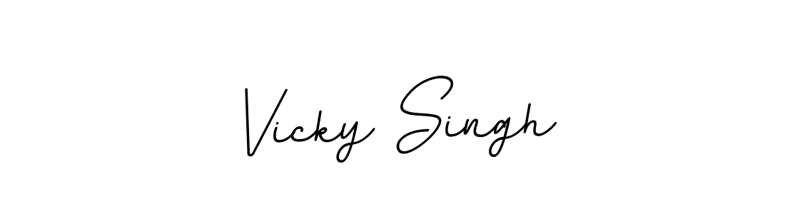 Similarly BallpointsItalic-DORy9 is the best handwritten signature design. Signature creator online .You can use it as an online autograph creator for name Vicky Singh. Vicky Singh signature style 11 images and pictures png