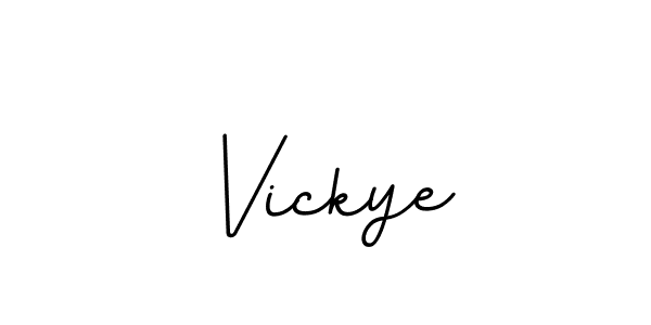 Make a beautiful signature design for name Vickye. Use this online signature maker to create a handwritten signature for free. Vickye signature style 11 images and pictures png