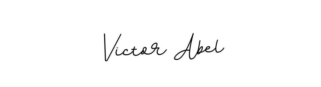 The best way (BallpointsItalic-DORy9) to make a short signature is to pick only two or three words in your name. The name Victor Abel include a total of six letters. For converting this name. Victor Abel signature style 11 images and pictures png