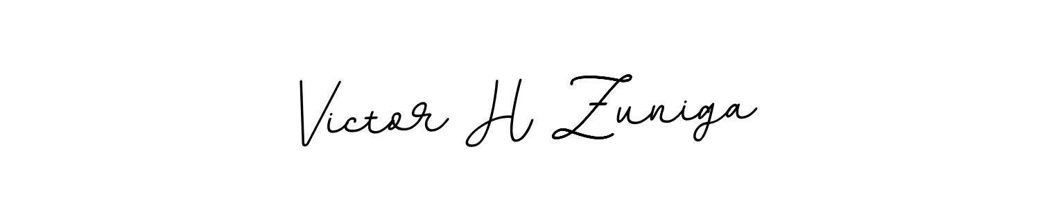 Also You can easily find your signature by using the search form. We will create Victor H Zuniga name handwritten signature images for you free of cost using BallpointsItalic-DORy9 sign style. Victor H Zuniga signature style 11 images and pictures png