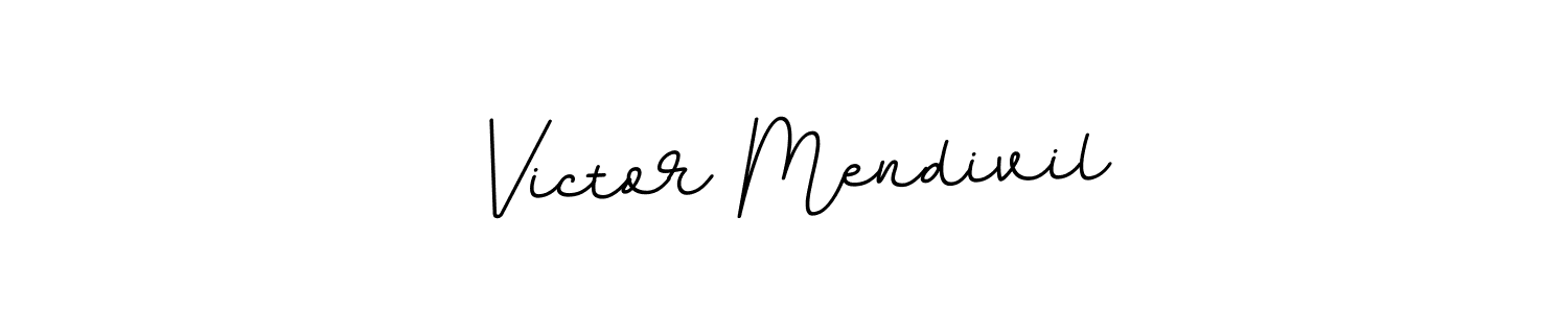 You should practise on your own different ways (BallpointsItalic-DORy9) to write your name (Victor Mendivil) in signature. don't let someone else do it for you. Victor Mendivil signature style 11 images and pictures png