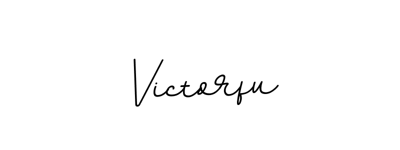 Also we have Victorfu name is the best signature style. Create professional handwritten signature collection using BallpointsItalic-DORy9 autograph style. Victorfu signature style 11 images and pictures png