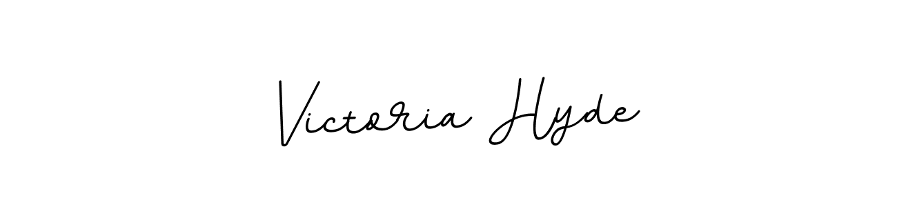 Use a signature maker to create a handwritten signature online. With this signature software, you can design (BallpointsItalic-DORy9) your own signature for name Victoria Hyde. Victoria Hyde signature style 11 images and pictures png