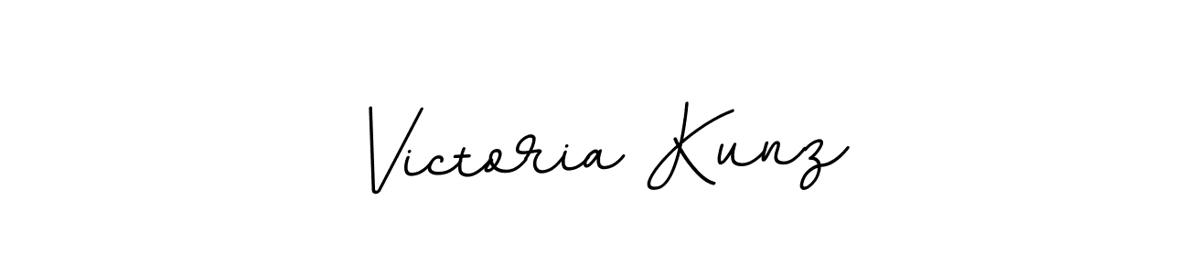 Make a beautiful signature design for name Victoria Kunz. With this signature (BallpointsItalic-DORy9) style, you can create a handwritten signature for free. Victoria Kunz signature style 11 images and pictures png