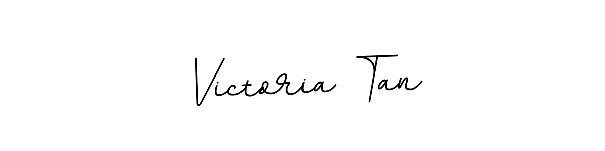 How to make Victoria Tan name signature. Use BallpointsItalic-DORy9 style for creating short signs online. This is the latest handwritten sign. Victoria Tan signature style 11 images and pictures png