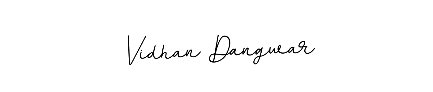 Also You can easily find your signature by using the search form. We will create Vidhan Dangwar name handwritten signature images for you free of cost using BallpointsItalic-DORy9 sign style. Vidhan Dangwar signature style 11 images and pictures png