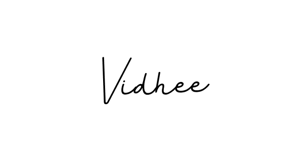 if you are searching for the best signature style for your name Vidhee. so please give up your signature search. here we have designed multiple signature styles  using BallpointsItalic-DORy9. Vidhee signature style 11 images and pictures png