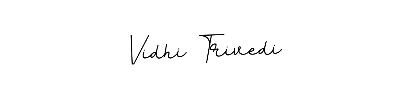 Use a signature maker to create a handwritten signature online. With this signature software, you can design (BallpointsItalic-DORy9) your own signature for name Vidhi Trivedi. Vidhi Trivedi signature style 11 images and pictures png