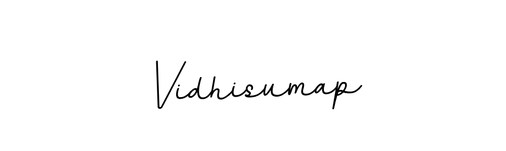 Create a beautiful signature design for name Vidhisumap. With this signature (BallpointsItalic-DORy9) fonts, you can make a handwritten signature for free. Vidhisumap signature style 11 images and pictures png