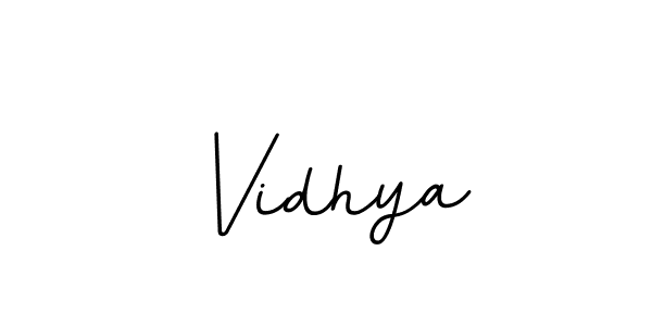 You should practise on your own different ways (BallpointsItalic-DORy9) to write your name (Vidhya) in signature. don't let someone else do it for you. Vidhya signature style 11 images and pictures png
