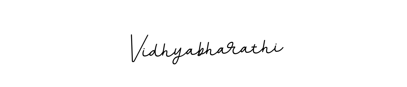 The best way (BallpointsItalic-DORy9) to make a short signature is to pick only two or three words in your name. The name Vidhyabharathi include a total of six letters. For converting this name. Vidhyabharathi signature style 11 images and pictures png