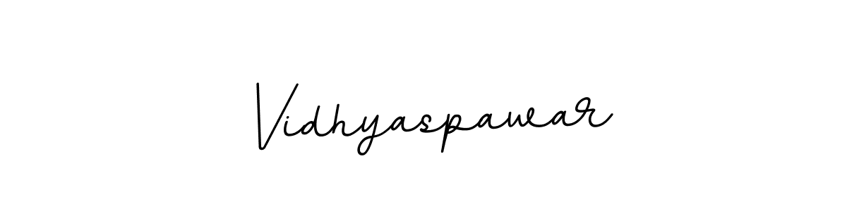 You should practise on your own different ways (BallpointsItalic-DORy9) to write your name (Vidhyaspawar) in signature. don't let someone else do it for you. Vidhyaspawar signature style 11 images and pictures png