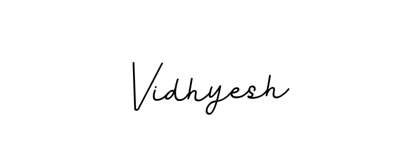 You should practise on your own different ways (BallpointsItalic-DORy9) to write your name (Vidhyesh) in signature. don't let someone else do it for you. Vidhyesh signature style 11 images and pictures png