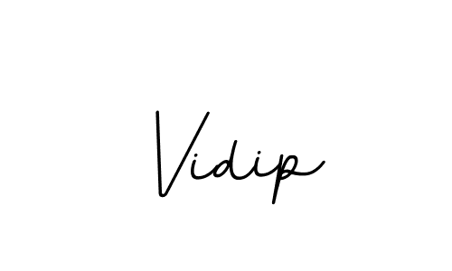 How to make Vidip signature? BallpointsItalic-DORy9 is a professional autograph style. Create handwritten signature for Vidip name. Vidip signature style 11 images and pictures png