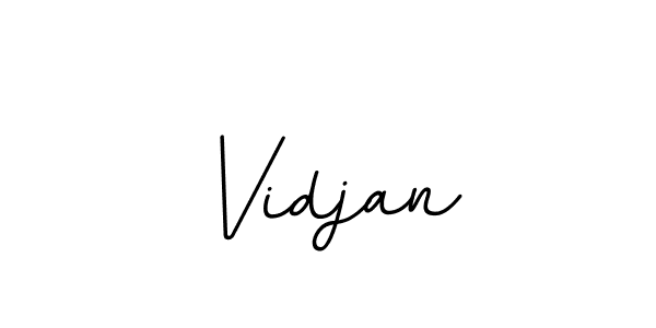 How to make Vidjan signature? BallpointsItalic-DORy9 is a professional autograph style. Create handwritten signature for Vidjan name. Vidjan signature style 11 images and pictures png