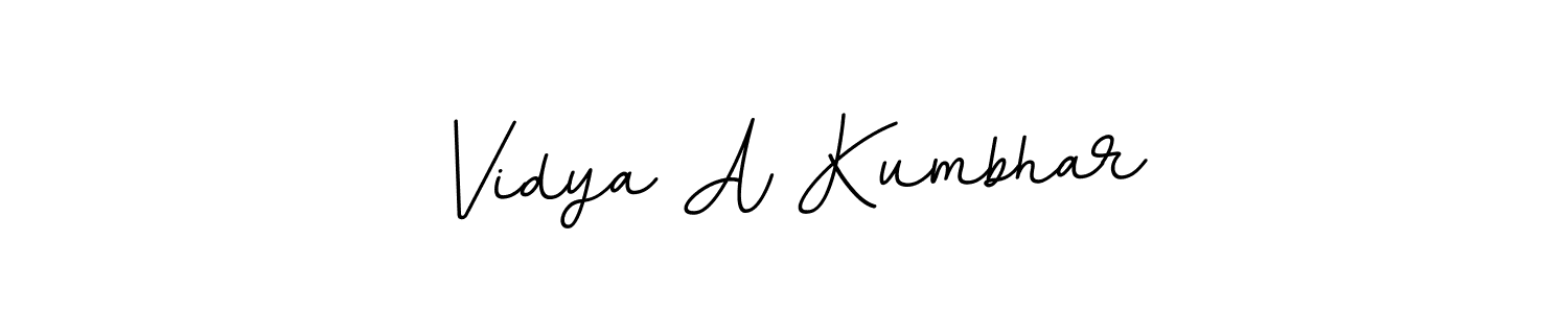 Once you've used our free online signature maker to create your best signature BallpointsItalic-DORy9 style, it's time to enjoy all of the benefits that Vidya A Kumbhar name signing documents. Vidya A Kumbhar signature style 11 images and pictures png