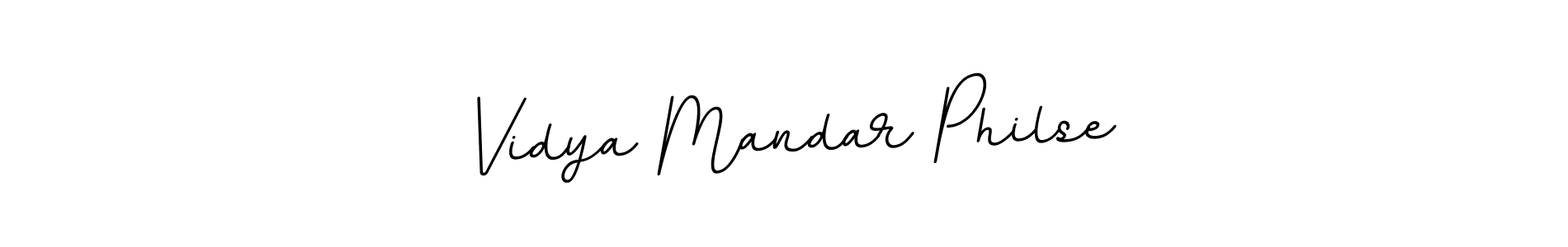 Vidya Mandar Philse stylish signature style. Best Handwritten Sign (BallpointsItalic-DORy9) for my name. Handwritten Signature Collection Ideas for my name Vidya Mandar Philse. Vidya Mandar Philse signature style 11 images and pictures png