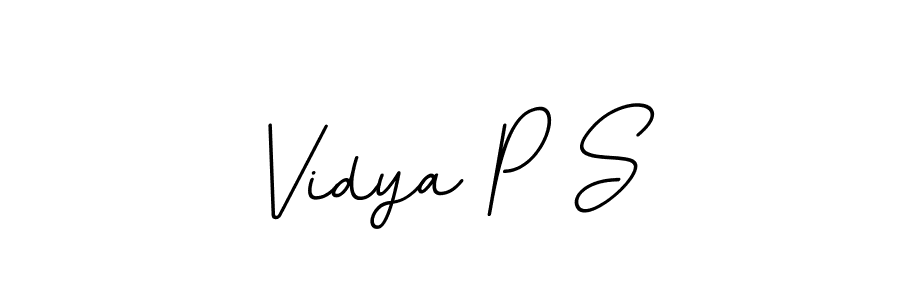 Similarly BallpointsItalic-DORy9 is the best handwritten signature design. Signature creator online .You can use it as an online autograph creator for name Vidya P S. Vidya P S signature style 11 images and pictures png