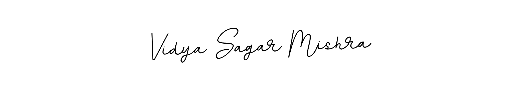 Create a beautiful signature design for name Vidya Sagar Mishra. With this signature (BallpointsItalic-DORy9) fonts, you can make a handwritten signature for free. Vidya Sagar Mishra signature style 11 images and pictures png